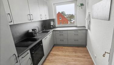 Ruhiges Komfort-Apartment bei Hamburg I 4 Zimmer & Frei Parken - Foto 4, stove, dishwasher