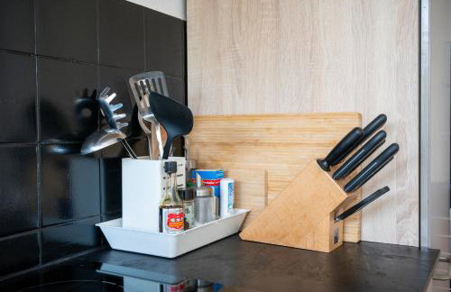 Airport Apartment für 4 - Smart TV - Küche - eCharger - Foto 43