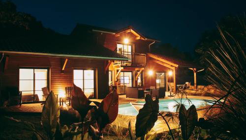 Les cabanes de l'océan, Villa confort proche plage sauvage - Foto 3, Garden view