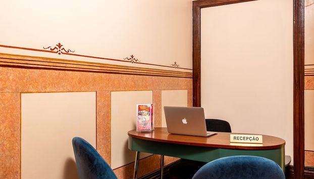 Zona de estar del vestíbulo