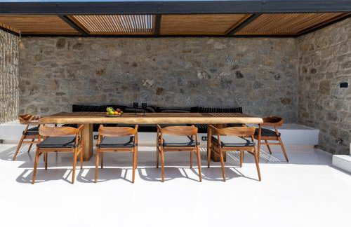 Mykonos Town Black Villa with Cave Heated Pool - Foto 54
