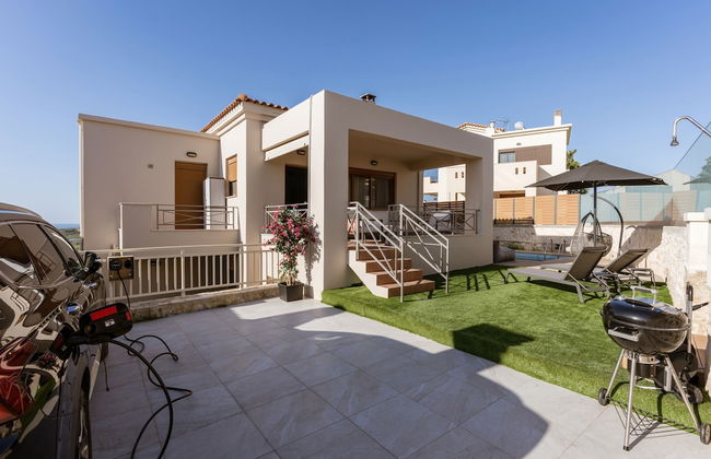 Villa Ismini 3 Bedrooms With Pool , sea View and E-car Charger - Photo 30