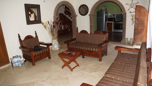 Sala de estar do lobby