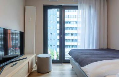 Homely! Skyview Apartment Frankfurt Airport, Fair, Rooftop, Gym! - Foto 14