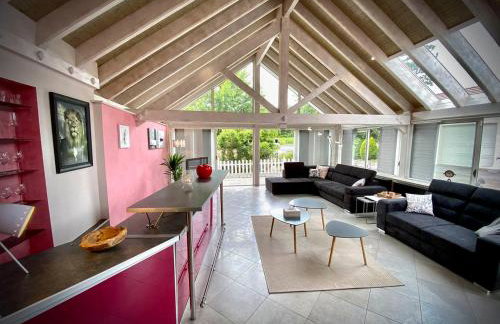 Villa 200m2 avec PISCINE chauffée & SPA & sauna & kota-grill - Foto 28