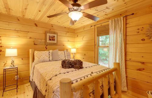 Secluded Cabin Hot Tub and 10 Mi to Blue Ridge - Foto 15