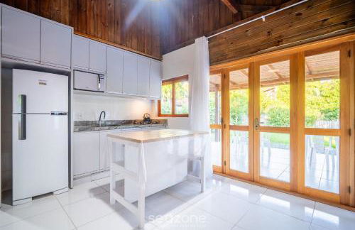 Refugio de Madera cerca Lagoa da Conceição KNU0170 - Foto 11