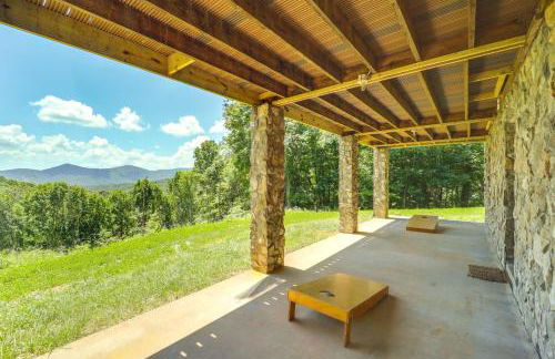 Ashe County Log Cabin Mountain-View Deck, Sauna - Foto 33