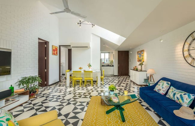 El Arbol by Hireavilla-2br w Rooftop Pool in Nerul - Photo 7