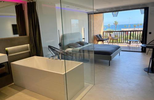 Appartement neuf climatisé - vue mer Saint-Tropez - 50m plage et port - piscine - Foto 2