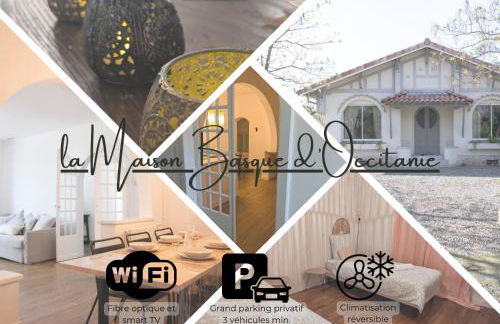 Le 17M - Maison Basque d'Occitanie Clim Jardin Parking - Foto 43
