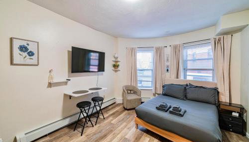 Cozy Studio near MassArt & Longwood, 3-Min Walk to T - Foto 1