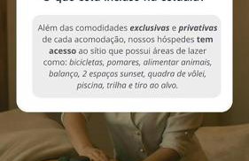 Chalé Sunset com Hidro, lareira, piscina, cavalo, trilha, tiro ao alvo - Foto 40