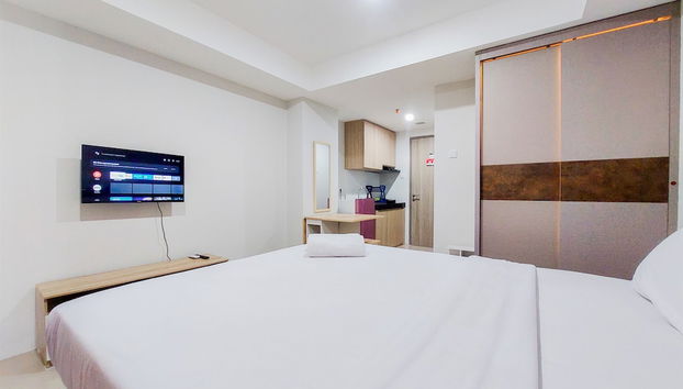 Good Deal And Homey Studio Apartment Anwa Residence Bintaro - Foto 4, Habitación