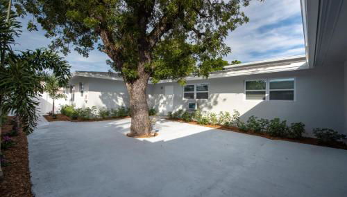 Modern Studio apt. 0.8 miles to the Beach - Foto 5, Garden view