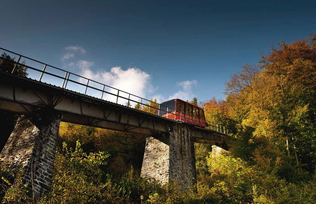 Funiculaire à Harder Kulm - Photo 10
