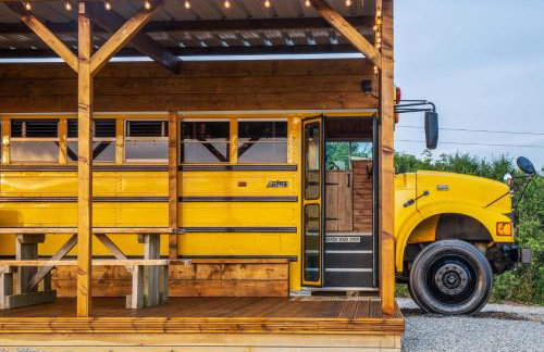 American School Bus - 1 Bedroom - Blossom Farm - Tiers Cross - Foto 38