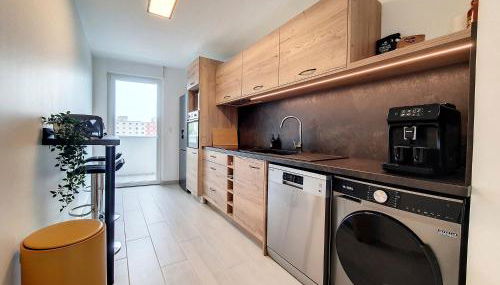 SAGLIO - Neuf - SPA - Parking - Tram - Proche Centre - Tout confort - Foto 3, stove, dishwasher, pet friendly, toaster, minibar