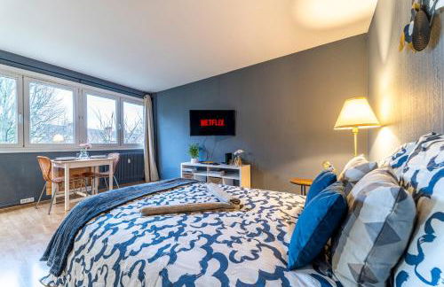 L'Azur - Parking privé - Hypercentre - Wifi - Foto 4