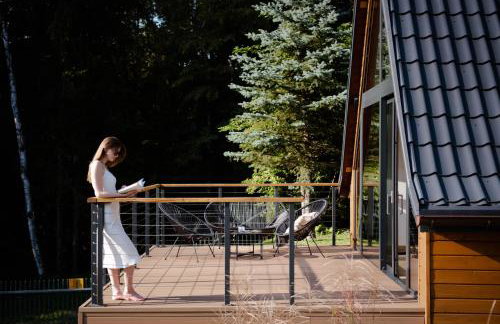 Budzi nas las Marcyporęba - Duży domek - Photo 19