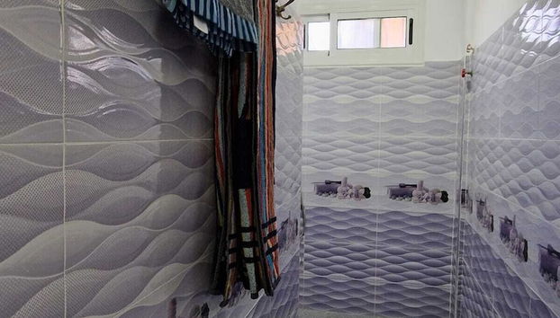 Duche na casa de banho