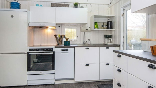 4 Person Holiday Home in Hemmet - Foto 4, Cocina privada