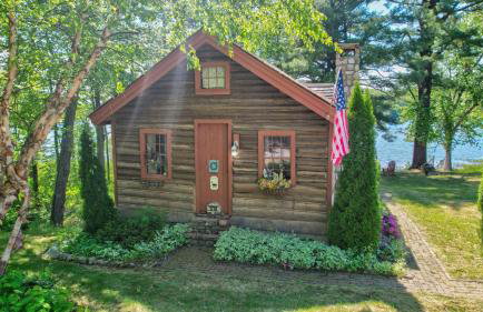 Authentic Maine Log CabinLakefrontKayaksPets - Foto 16