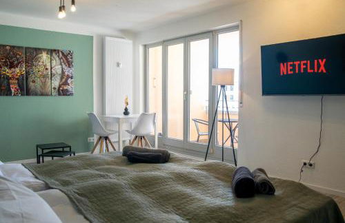 Home Shanti - Studio, Südvorstadt, Balkon, TV - Foto 26