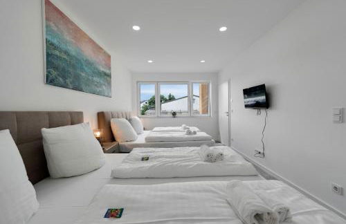 Apartment 150QM 8 Personen Neuss, Düsseldorf mit Terrasse, Parkplatz, Küche - Foto 5