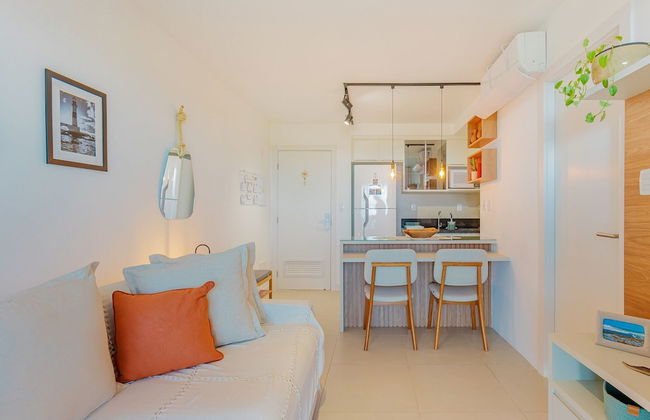 SM01 Moderno Apartamento a 350m do Mar - Photo 15