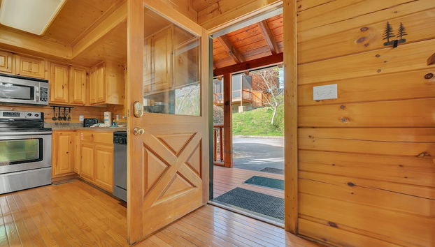 Ern832 - Lakeside Hideaway - Great Location! Close To All The Action! 1 Bedroom Cabin by RedAwning - Foto 4, Cocina privada