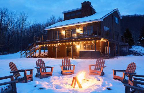 Cozy Lux Mountain Lodge Hot Tub Mtn Views Skiing - Foto 1