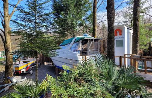 Bateau sur terre près du bassin - Foto 20