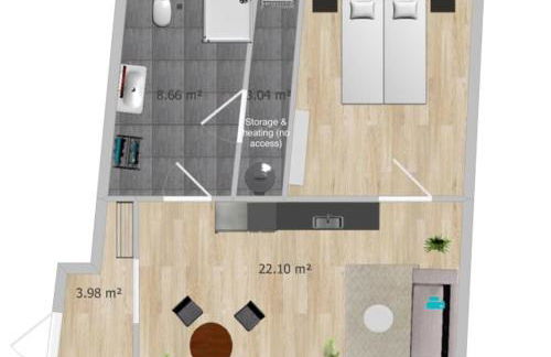 Altbau Charme in der Nürnberger Innenstadt - Foto 8