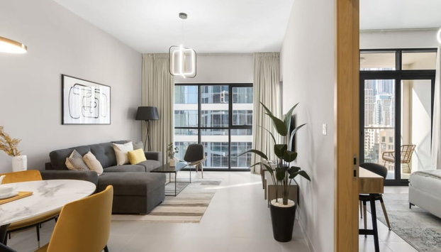 Silkhaus Burj Khalifa Breathtaking View Pool Gym - Foto 4, Habitación