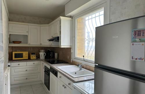 Appartement Varaville: Face à la mer avec loggia et parking privé, 4 pers. - FR-1-487-306 - Foto 6