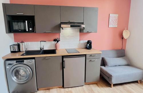 LE QUAI 3 - Studio neuf LUMINEUX CALME - CLIM - WiFi - Gare à 200m - Foto 11