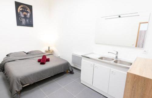 LOFT LA MINE D'OR - Parking gratuit et privé - Wifi - Tout équipé - Machine à laver - Foto 23