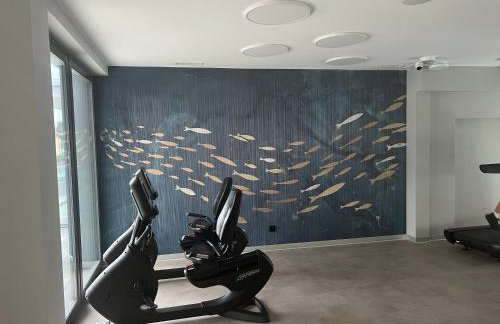 Apartament Golden View Rewal Klifowa 5 Przy plaży, Widok na morze, Basen, Sauna, Siłownia - Foto 34