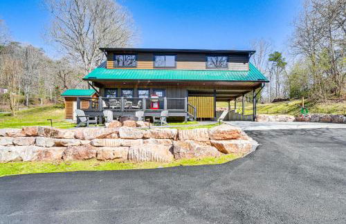 Modern Cabin with Hot Tub Near Tail of the Dragon! - Foto 25