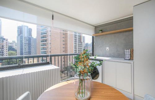 Estúdio Piscina Rooftop, WiFi 1GB, Metrô 600m - Foto 35