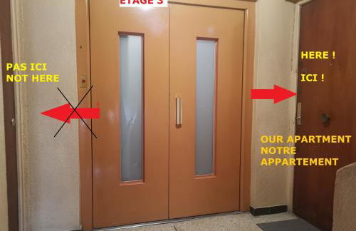 The NICE - 3 rooms, 3air cond, 3TV, 3fans, 2 wc, WIfi everywhere 5min aeroport, train, beach, 1min tram, 15 min centre, port, parking possible - Foto 32