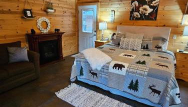 Near Beaver Lake King Bed Jetted Tub FirePit - Foto 3