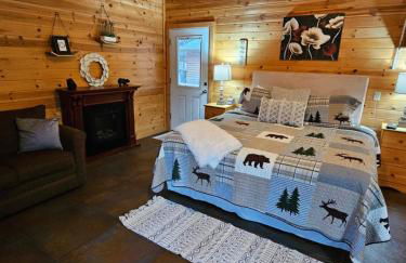 Near Beaver Lake King Bed Jetted Tub FirePit - Foto 3