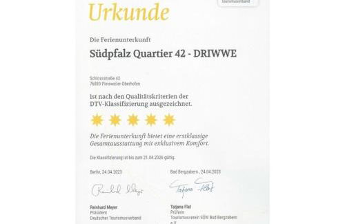 Holiday apartment Südpfalz Quartier 42 - DRIWWE - Foto 20