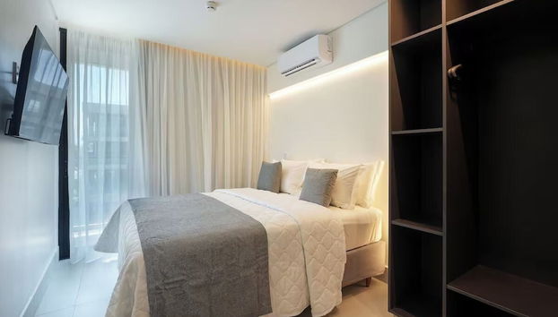 Belo Chalé no Porto Alto Resort, Muro Alto PE - Foto 4, Habitación