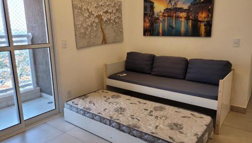 Apogeo Vista linda 2 dormitórios garagem AC Wi-Fi - Foto 5