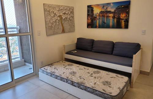 Apogeo Vista linda 2 dormitórios garagem AC Wi-Fi - Foto 5