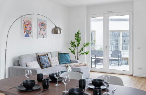 EXQUIS Design 4-Zimmer ART-DECÓ I Balcony I Family-friendly I Parking I Home Office - Photo 6