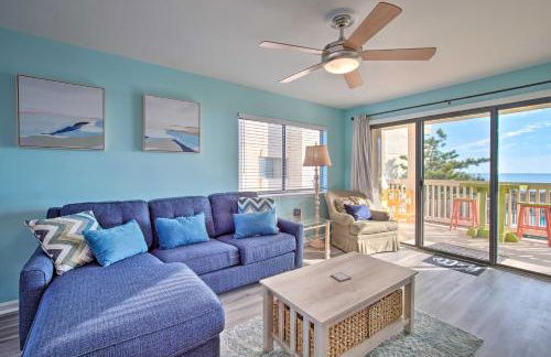 Walk to Shore! Ocean-View Condo in Carolina Beach - Foto 4